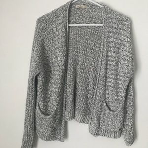 Hollister grey cardigan